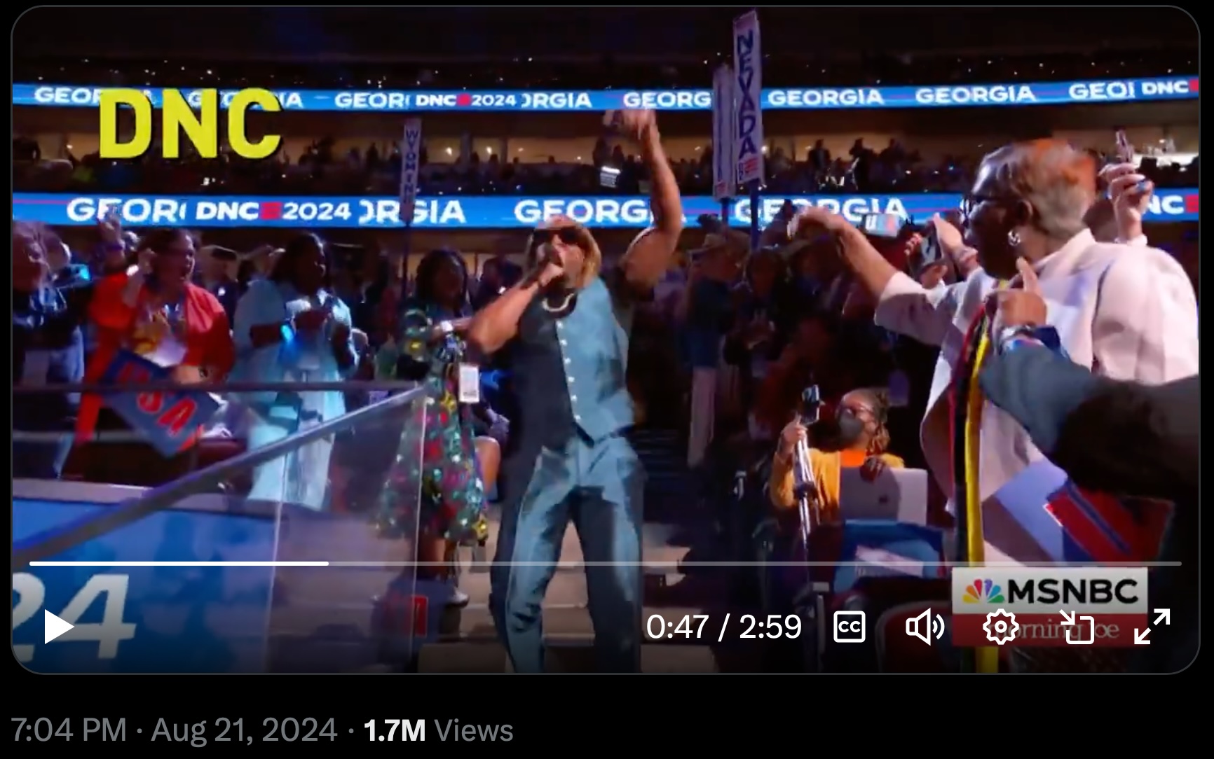 Lil Jon et al at the DNC convention